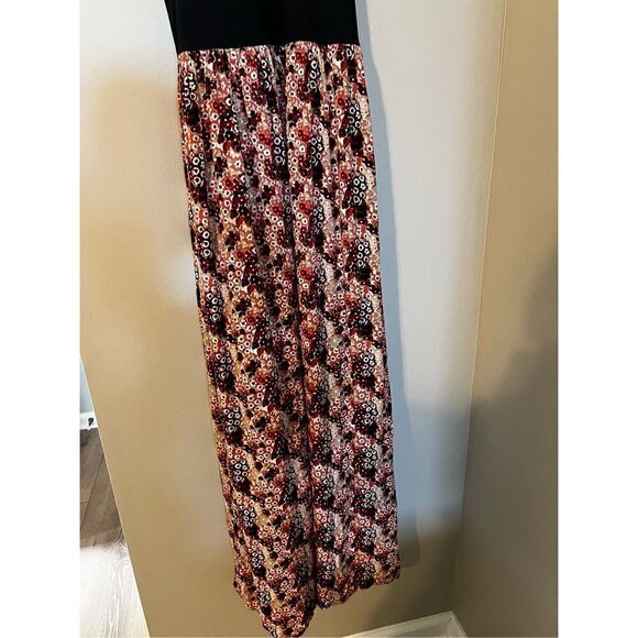 Loft Outlet Ann Taylor Women’s Size Medium Sleeveless Racerback Maxi Dress Multi - Picture 4 of 14